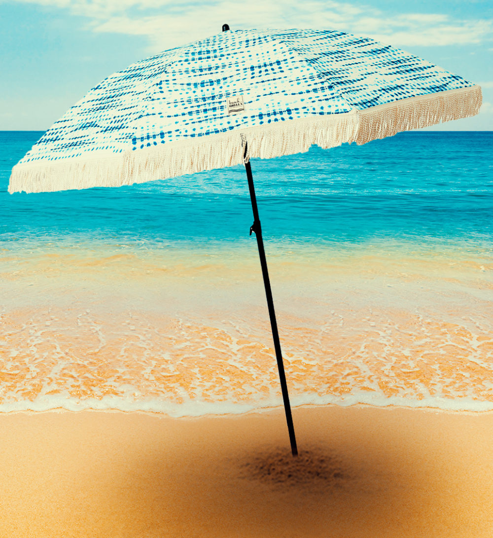 Seaview Beach Umbrella • 100% UV Protection • Beach Brella