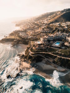 Aerial view of the Montage Resort