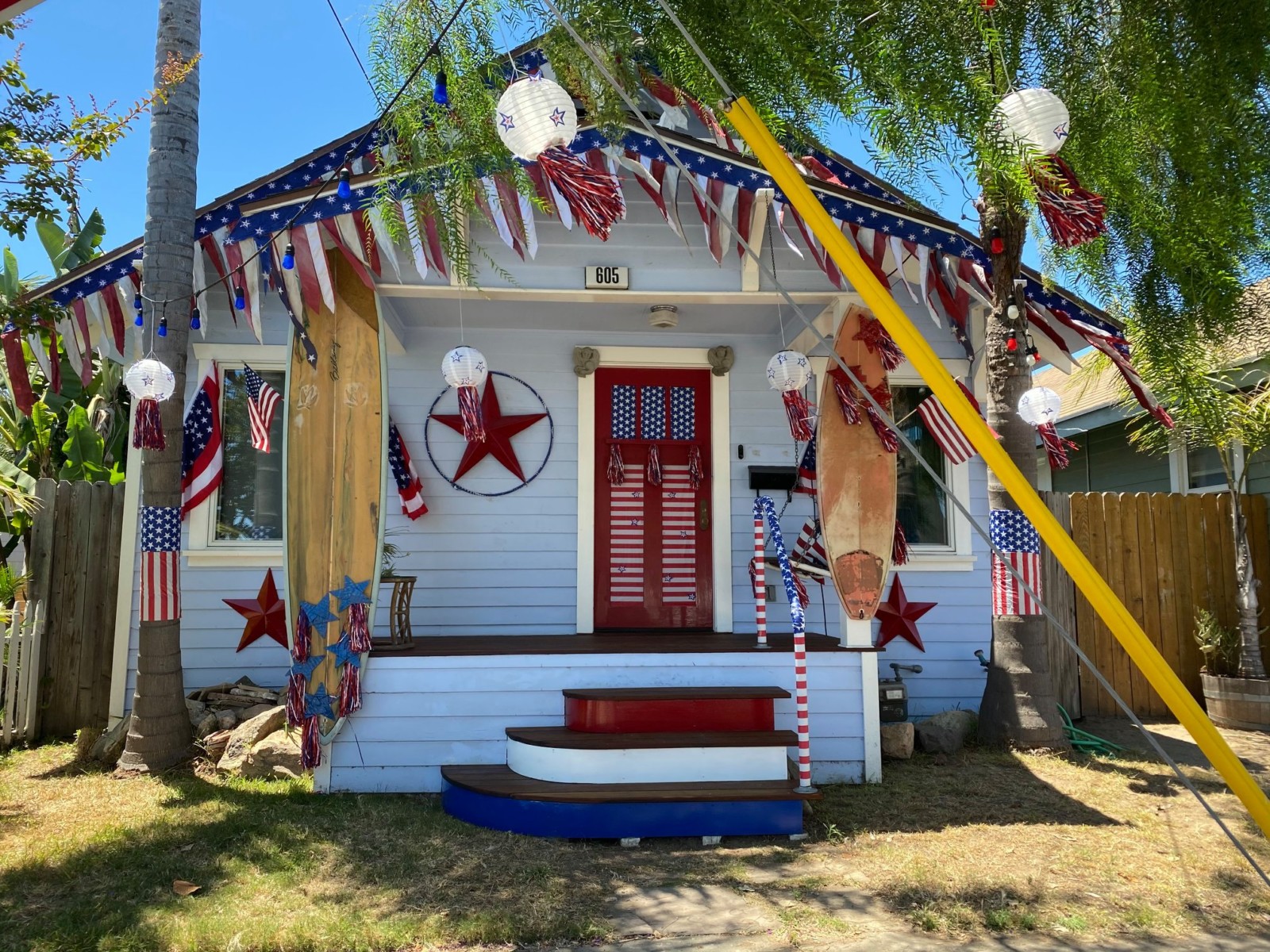 Huntington Beach 4th of July Decorating Contest Entry