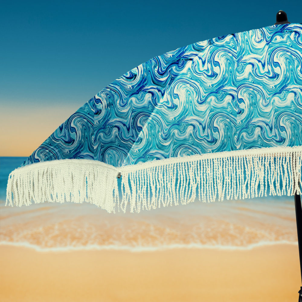 Fringe Beach umbrella