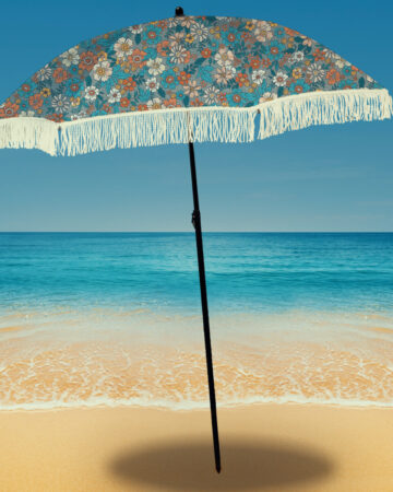 Flora beach umbrella