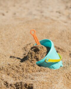 sand bucket and shovel